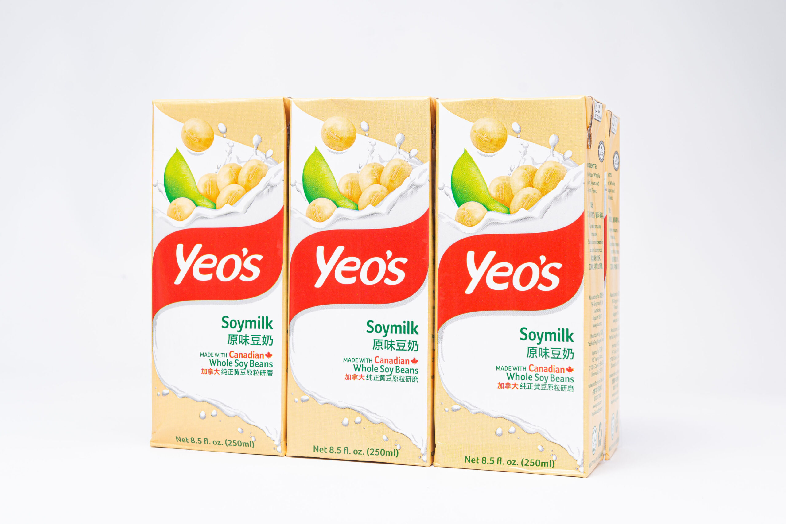 Yeo's 6-pack soy bean milk