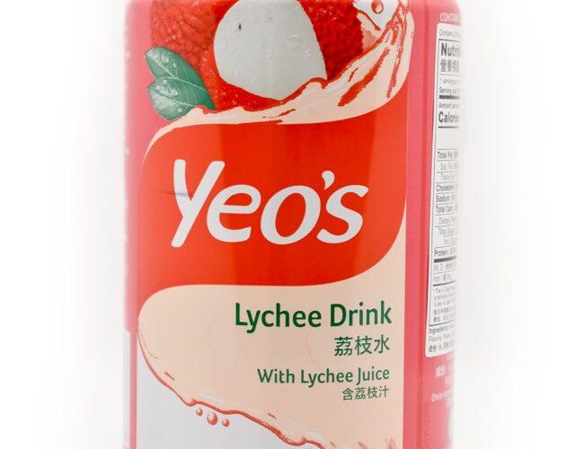Yeo's canned lychee drink