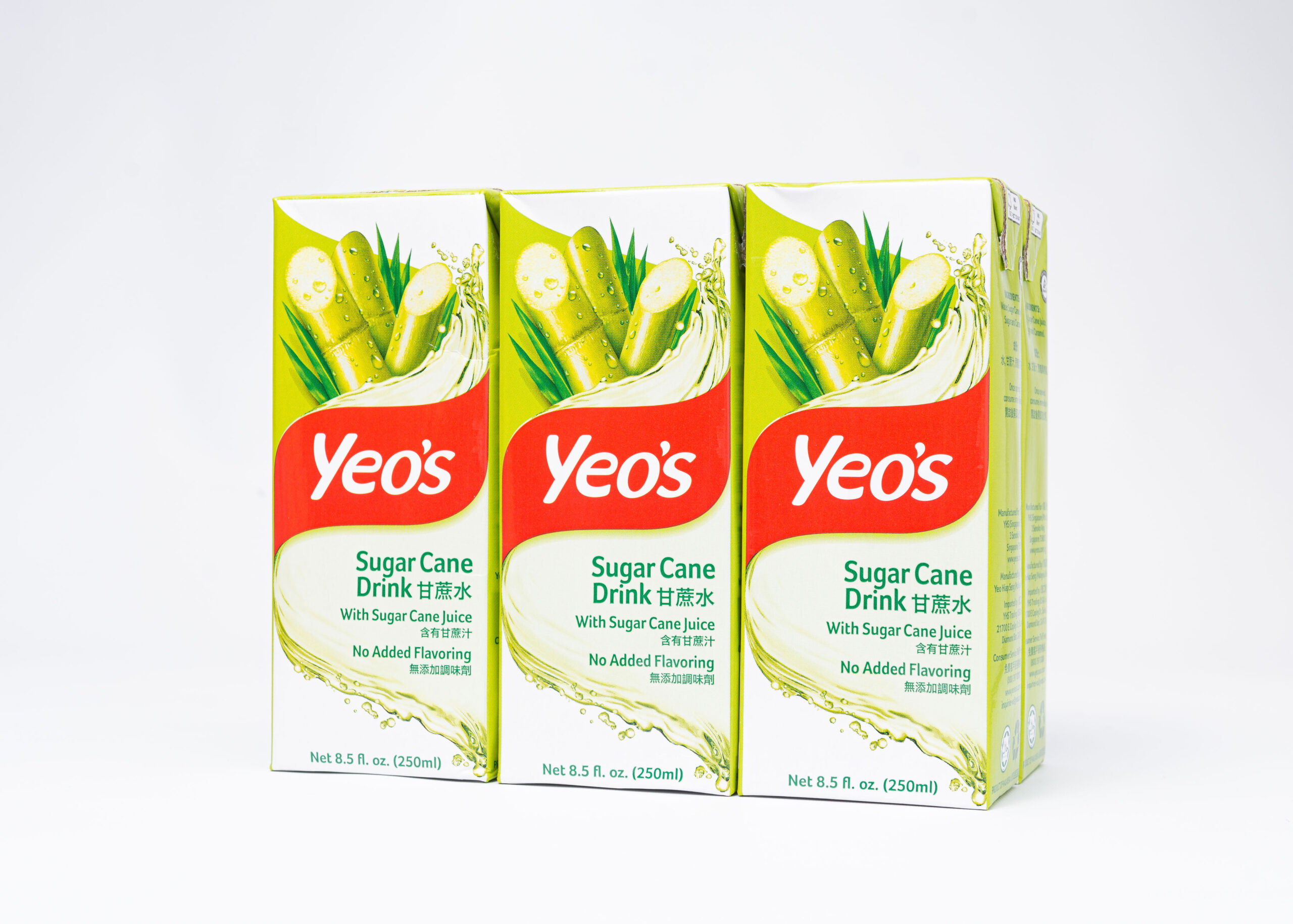 Yeo's 6-pack sugar cane drink