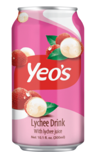 Yeo's Canned 300ml Lychee Drink